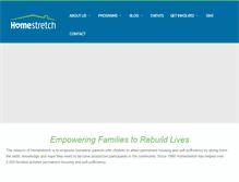 Tablet Screenshot of homestretchva.org
